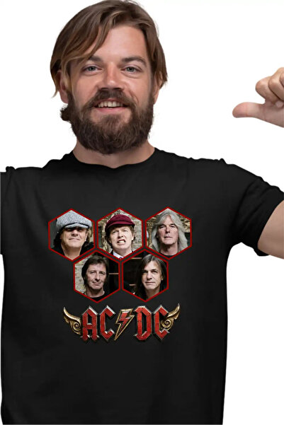 OEM Tricou Barbati ACDC Rock Vibe ACDC Merch