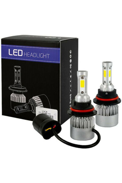 M-TECH Λάμπες Αυτοκινήτου COB Epistar HB5-9007 Κιτ με Ανεμιστήρα 10.000lm LED...
