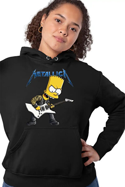 OEM Γυναικείο Φούτερ Metallica The Simpsons Bart Merch