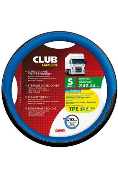 Lampa Κάλυμμα Τιμονιού Αυτοκινήτου Club με Διάμετρο 44-46 εκ. Συνθετικό Μπλε