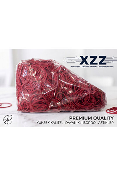 XZZ Para Lastiği Kırmızı %100 Kauçuk (400 Gr) Takribi 1350Adet