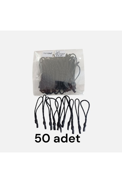 PJAUTHENIC Ipli reflektörlü fermuar elciği 50li paket