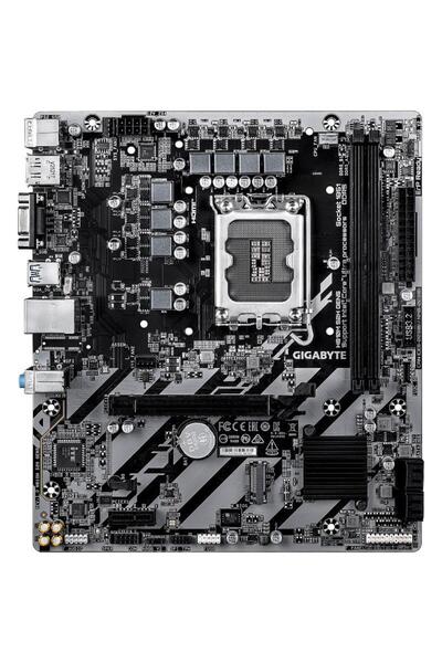Gigabyte Placă de bază H810M S2H GEN5, Intel H810, LGA 1851, mATX, DDR5