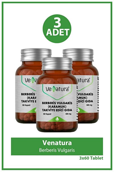 VeNatura Berberis Vulgaris 60 Kapsül 3 Adet