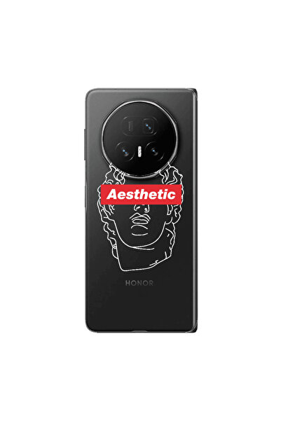 Other Honor Magic V5 Aesthetic Transparent Silicone TPU Θήκη