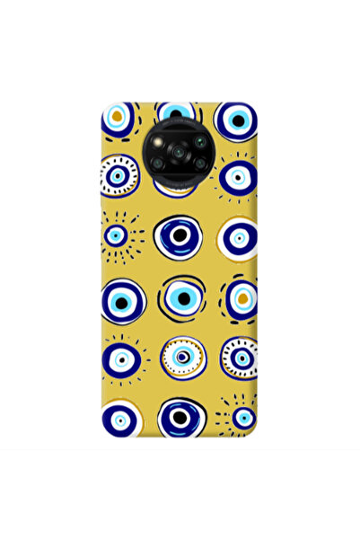 Other Xiaomi Poco X3 /X3 Pro Beads Yellow Colored Silicone TPU Θήκη