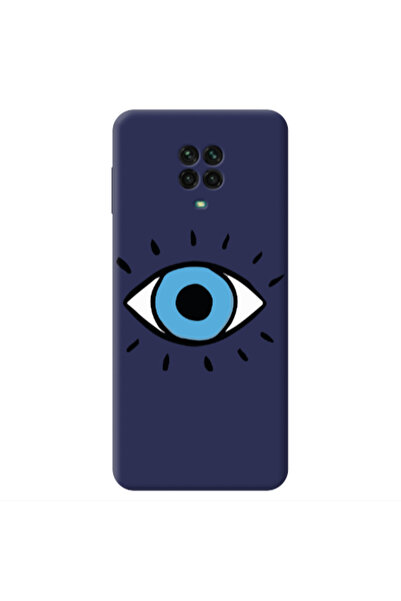 Other Xiaomi Redmi Note 9 Pro Shining Eye Dark blue Colored Silicone TPU Θήκη