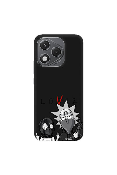 Other Honor 400 Lite Rick Loser Black Colored Silicone TPU Θήκη