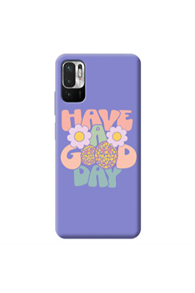 Other Xiaomi Redmi Note 10 Pro 5G Have A Good day Purple Colored Silicone TPU...