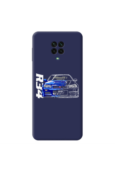 Other Xiaomi Redmi Note 9 Pro Blue R34 Dark blue Colored Silicone TPU Θήκη
