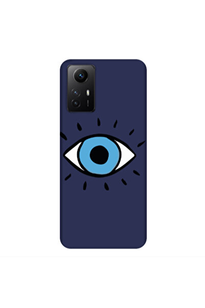 Other Xiaomi Redmi Note 12s Shining Eye Dark blue Colored Silicone TPU Θήκη