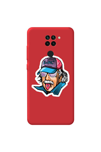 Other Xiaomi Redmi Note 9 Einstein Red Colored Silicone TPU Θήκη