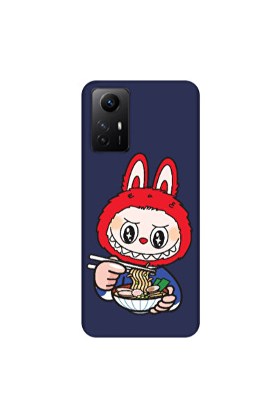Other Xiaomi Redmi Note 12s Labubu 1 Dark blue Colored Silicone TPU Θήκη