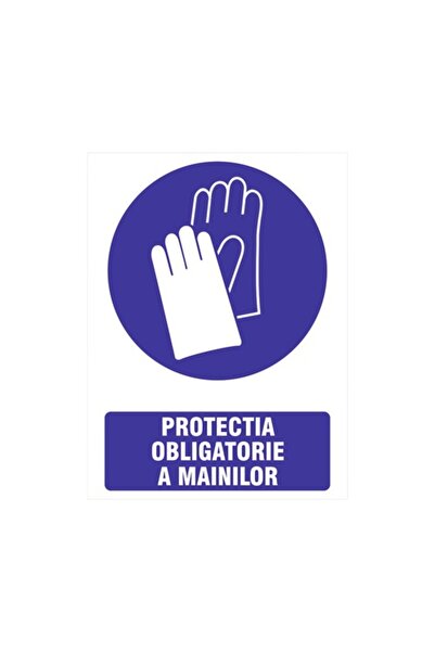 OEM Indicator avertizare „Protecția obligatorie a mâinilor” (Coronavirus)