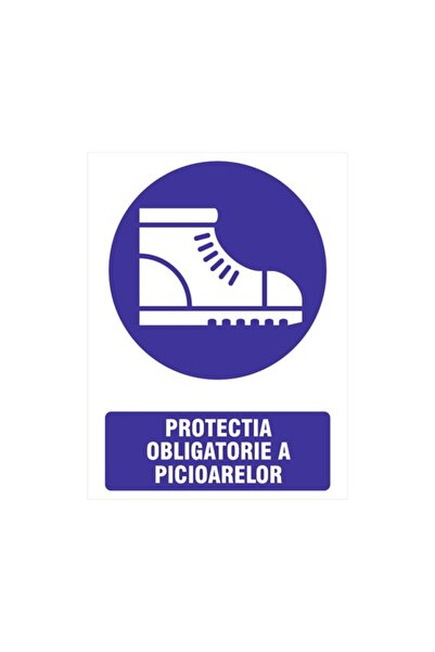 OEM Indicator avertizare „Protecția obligatorie a picioarelor”