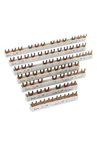OEM Bară busbar tip furcă Eaton 2P 63A 12x, pentru tablouri eletrice