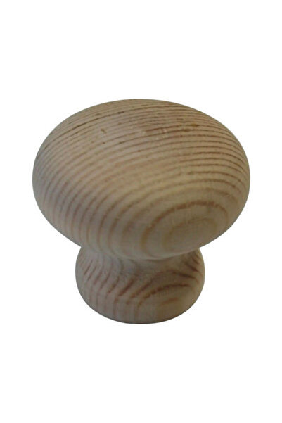 OEM Buton pentru mobilier Ø33mm, lemn de pin