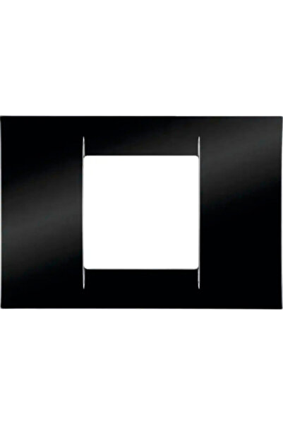 OEM Ramă aparataje Gewiss System Virna 2 module, negru