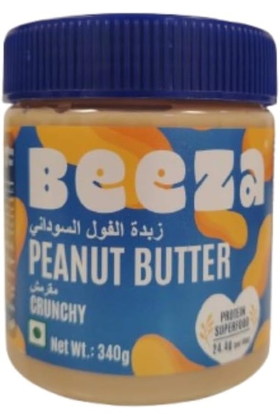 Beeza Peanut Butter Crunchy 340 g x 12