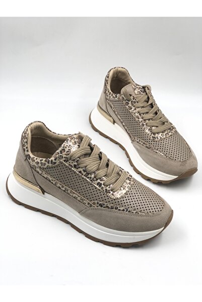 WOTS FASHION Wots hakiki deri sneaker