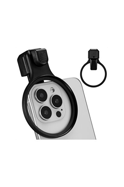 K&F CONCEPT Cep Telefonu için Üstten Geçmeli 67 mm Filtre Adaptörü - Tüm 67 m...