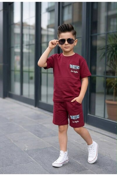 Milanlı Kids Boy's Cotton Summer Set (Top and Bottom)