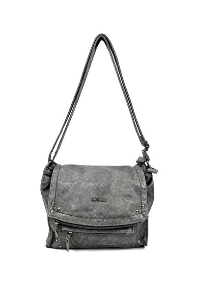 Sanmorris Viatox Vt 007 Women's Multi-Pocket Faux Leather Shoulder Bag with F...