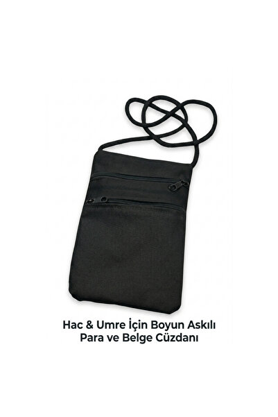 Hac&UmreSetim Hidden neck wallet for ihram - money and document holder