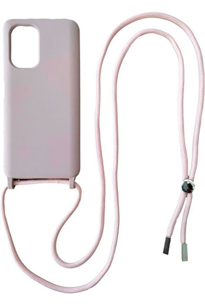 Other Technovo Δαντελωτή Πίσω Θήκη Σιλικόνης με Λουράκι Ροζ (Poco F3 / Mi 11i...