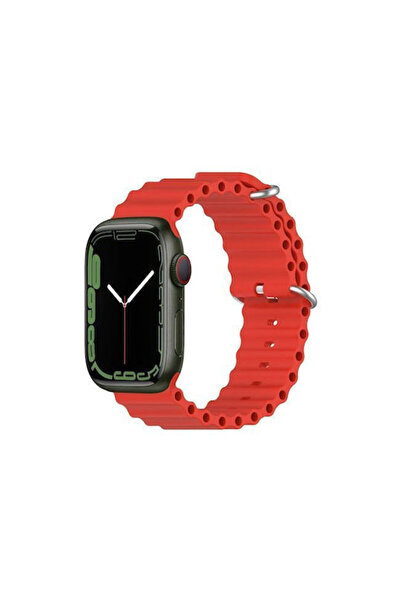 OEM Λουράκι Σιλικόνης Κόκκινο (Apple Watch 42/44/45/49mm)