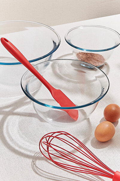 Paşabahçe Multi-Purpose Oven Bowl 2 L, Stylish Tableware, Kitchen Accessory