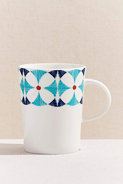 Paşabahçe Alaçatı Porcelain Mug, Stylish Design