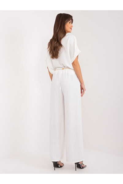 Factory Price Pantaloni Dama Alb