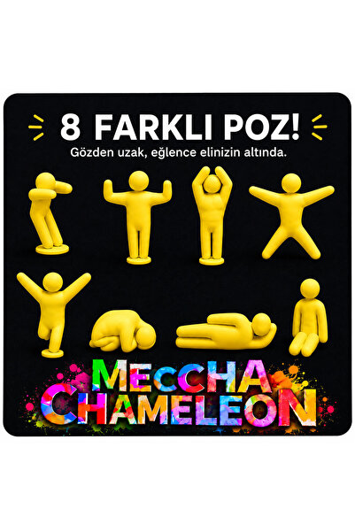DÖRT4LÜK Meccha Chameleon Game Karakter 8 Pozisyon