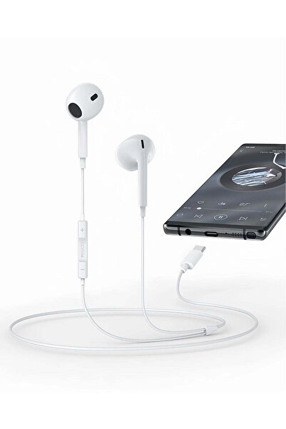 Yesido سماعات أذن USB-C لهواتف آيفون 16/15 وجالاكسي S23/S22/S21 وآيباد برو وب...