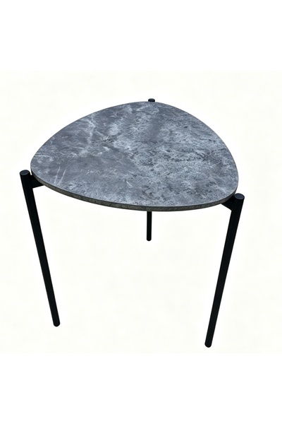 Bleco Light Luxury Irregular Three-Leg Sofa Corner Table