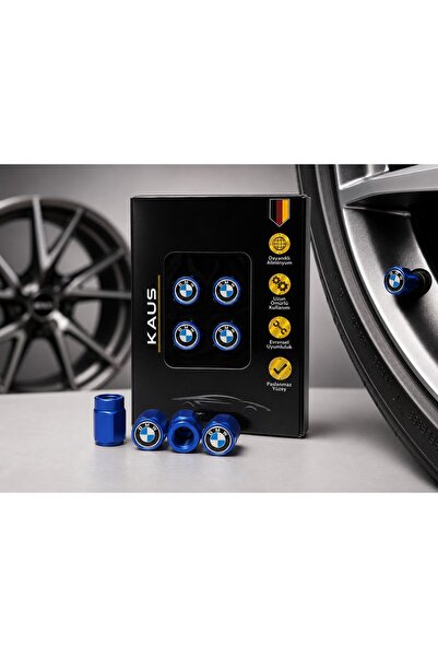 KAUS BMW ALÜMİNYUM SİBOP KAPAĞI(MAVİ)