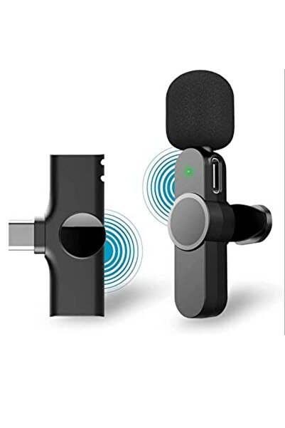 ELTRAZONE 2 in 1 Wireless Lavalier Microphone for iPhone/Type-C, Plug Play Au...
