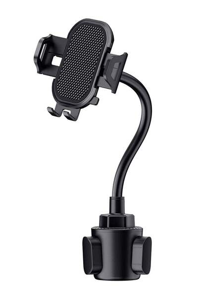 ELTRAZONE Cup Phone Holder for Car, Adjustable Base, Flexible Gooseneck, Univ...