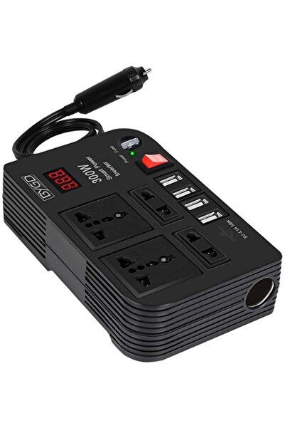 Generic Power Your Travels: 300W Car Power Inverter with Multifunctional LED ...