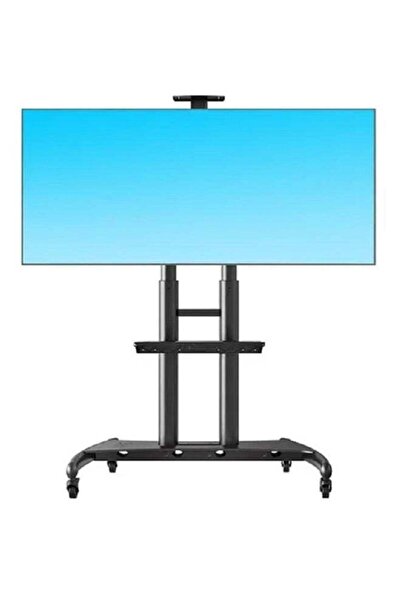 ELTRAZONE TV Cart Rolling TV Stand with Lockable Wheels for 55-75 Inch Plasma...