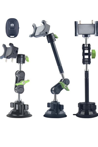 ELTRAZONE Car Phone Mount for Video Recording – Universal Magic Arm Suction H...