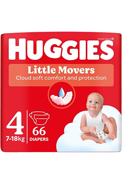 Huggies Υπέρ-Άνεση Μικροί Κινητοί Μέγα