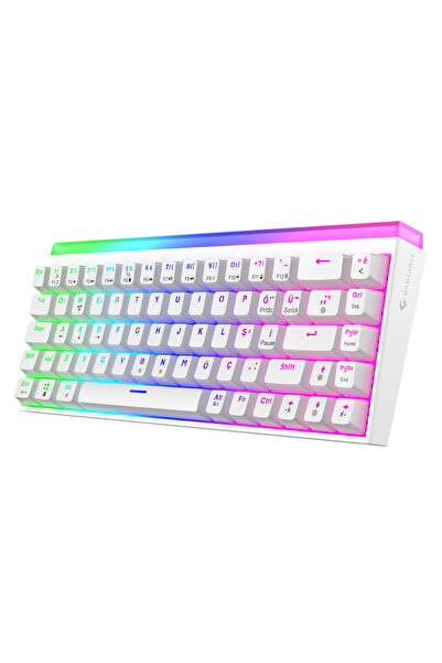 gameagle %65 Kablolu RGB Mekanik Gaming Klavye, Anti-Ghosting, 50 Milyon Tuş ...