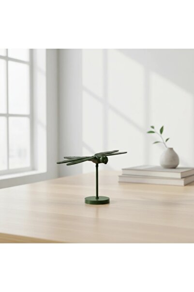 OEM Decor de Perete Libelulă Stil Modern - Olive green compozit mat