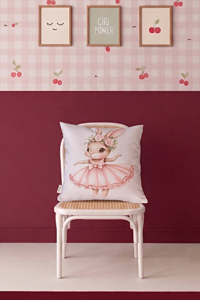 Alseko Concept Ballerina Dreams 01 43X43Cm Square 1 Piece Children's Room Thr...