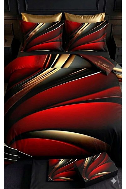 Elmas Dizayn Special Design Brand Double Duvet Cover Set Organic Satin & Cott...
