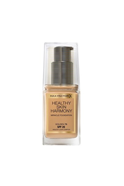 OEM Max Factor, Healthy Skin Harmony, Fond de ten lichid, 75, Auriu, SPF 20, ...