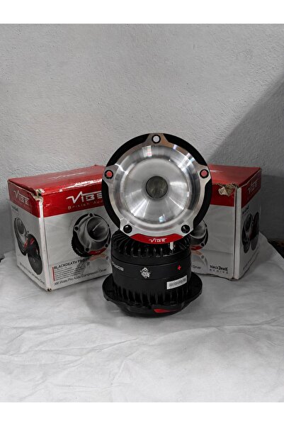 VİBE BlackDeath Pro 4T Süper Tweeter Takımı 360W Profesyonel Bullet Tweeter Ç...
