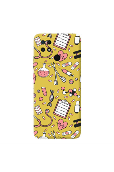 Other Xiaomi Redmi 10C Laboratory Yellow Colored Silicone TPU Θήκη